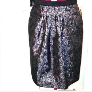 Lux Lame Eveningwear Skirt  Designer 2 B Rych